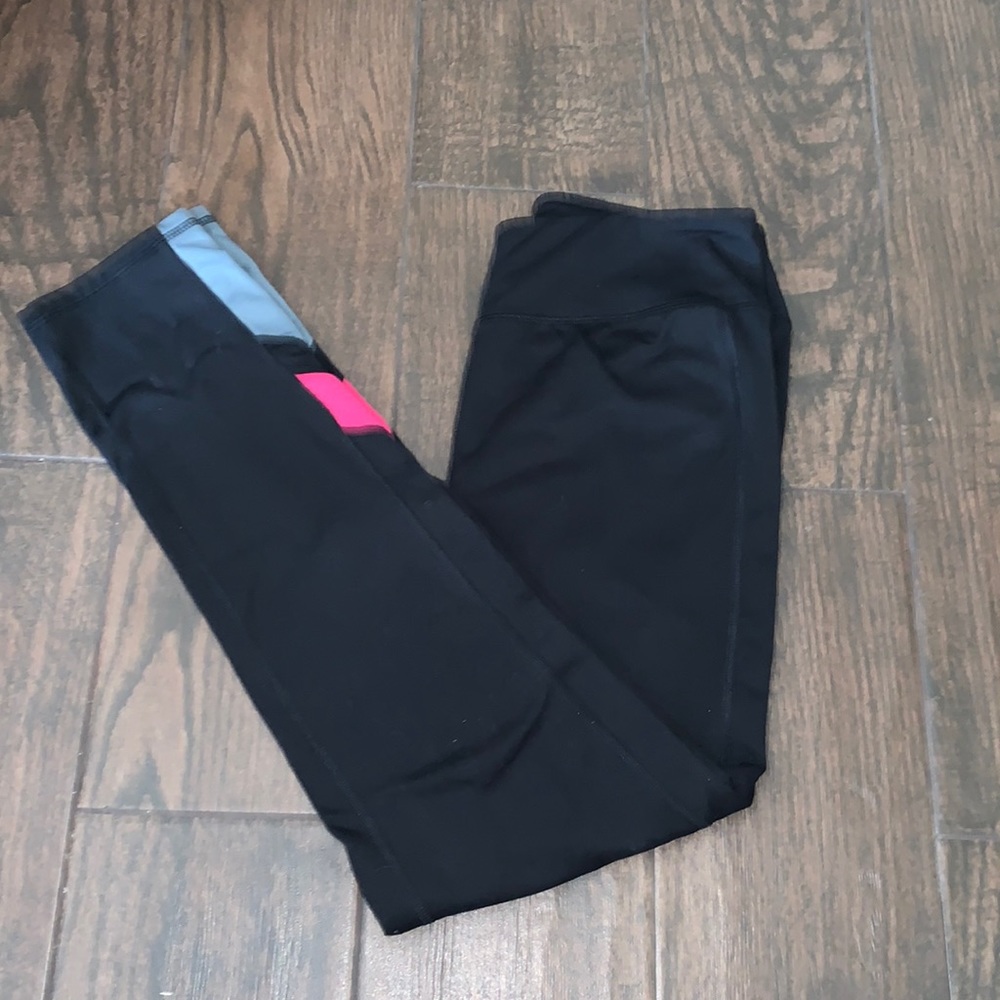 Athletica leggings black/pink/gray